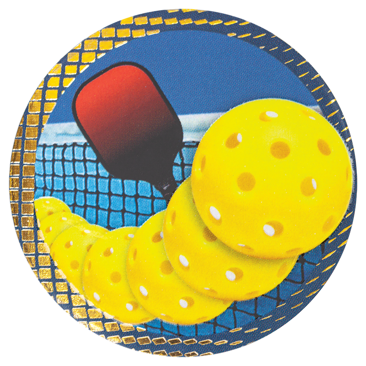 Pickleball Trophy With Logo On Marble Base - Schoppy's Since 1921