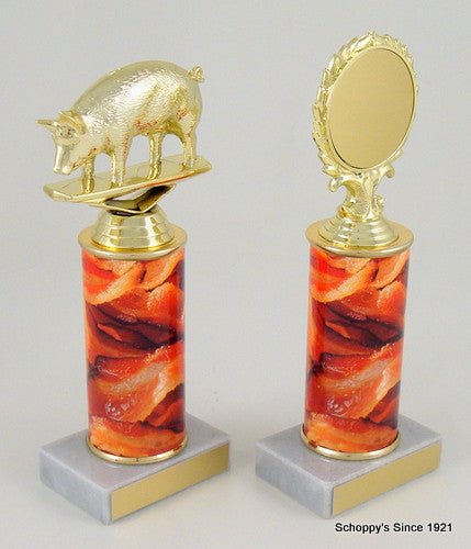 Pig And Bacon Original Metal Roll Column-Trophies-Schoppy's Since 1921