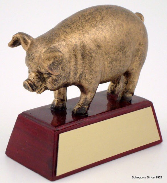 Pig Resin Trophy - Schoppy's Since 1921