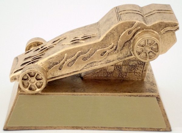 Pinewood Derby Resin Trophy - Schoppy's Since 1921