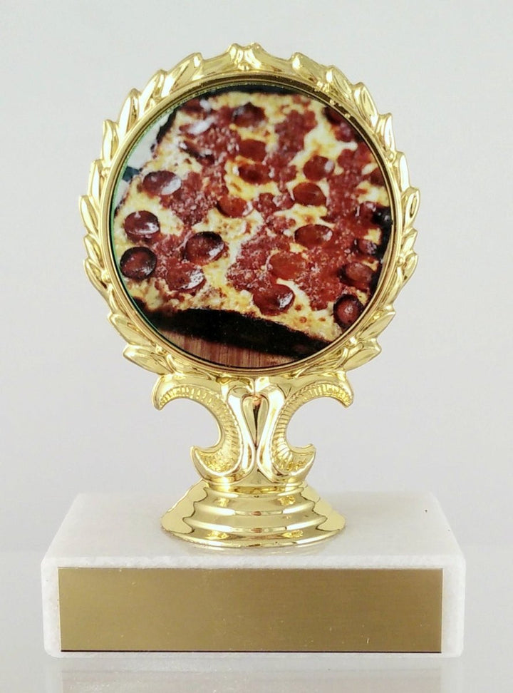 Pizza Logo Trophy - Schoppy's Since 1921