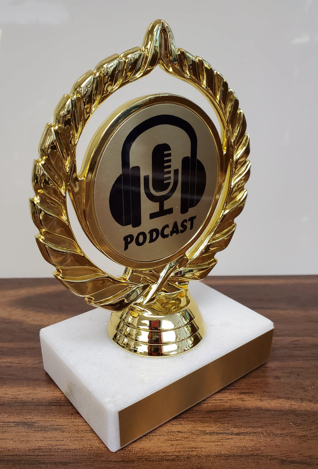 PODCAST Trophy on Marble Base-Trophy-Schoppy's Since 1921