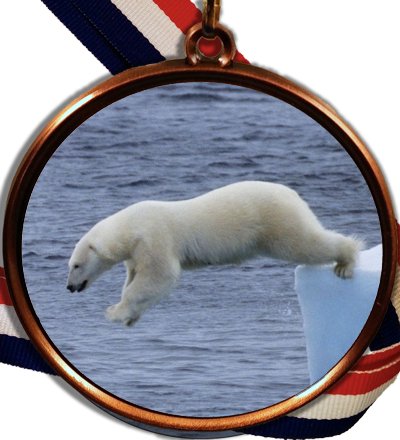 Polar Bear Plunge Logo Medal - Schoppy's Since 1921