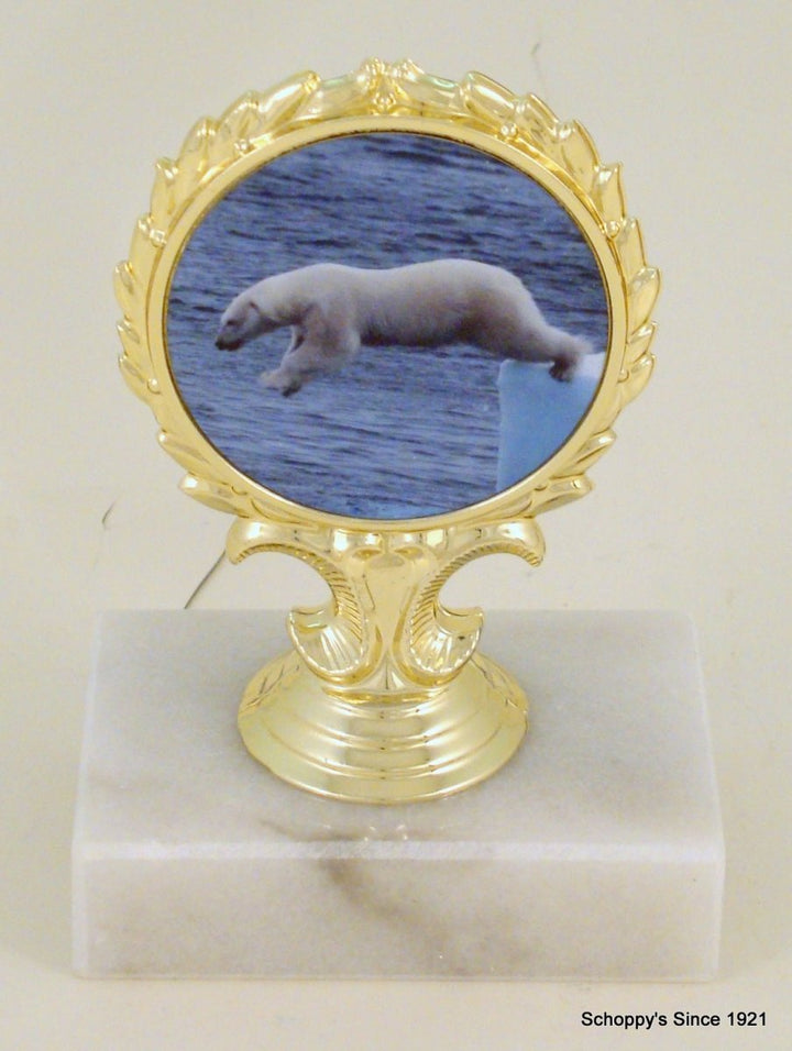 Polar Bear Plunge Logo Trophy - Schoppy's Since 1921