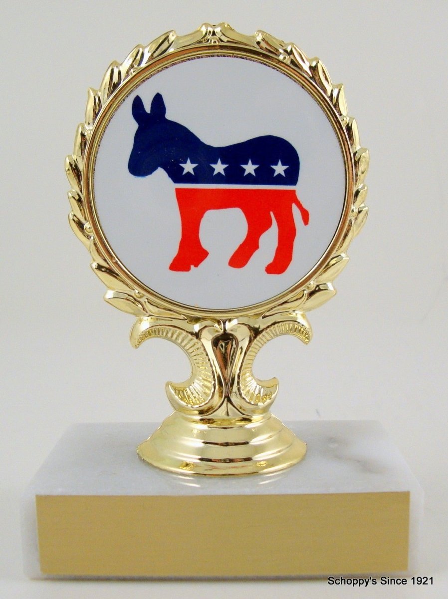 Political Animal Logo Trophy - Schoppy's Since 1921