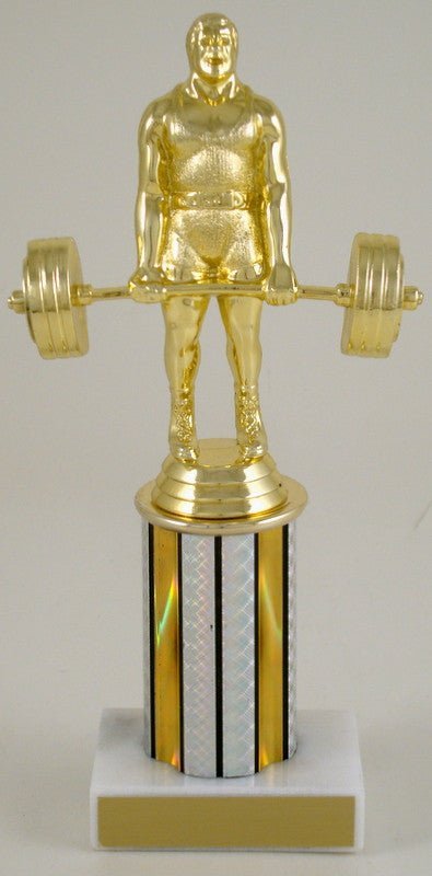 Power Lifter Trophy on Marble Base - Schoppy's Since 1921