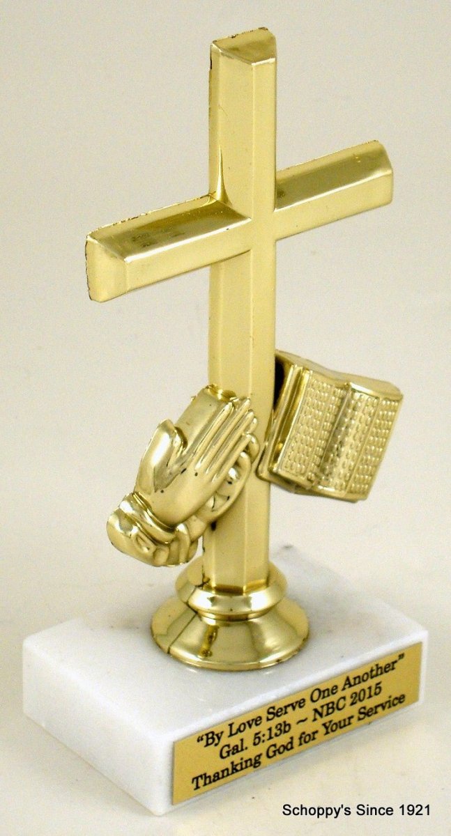 Praying Hands Cross Trophy - Schoppy's Since 1921