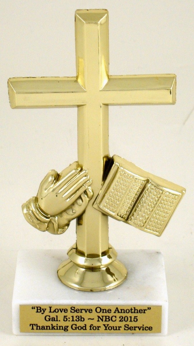 Praying Hands Cross Trophy - Schoppy's Since 1921