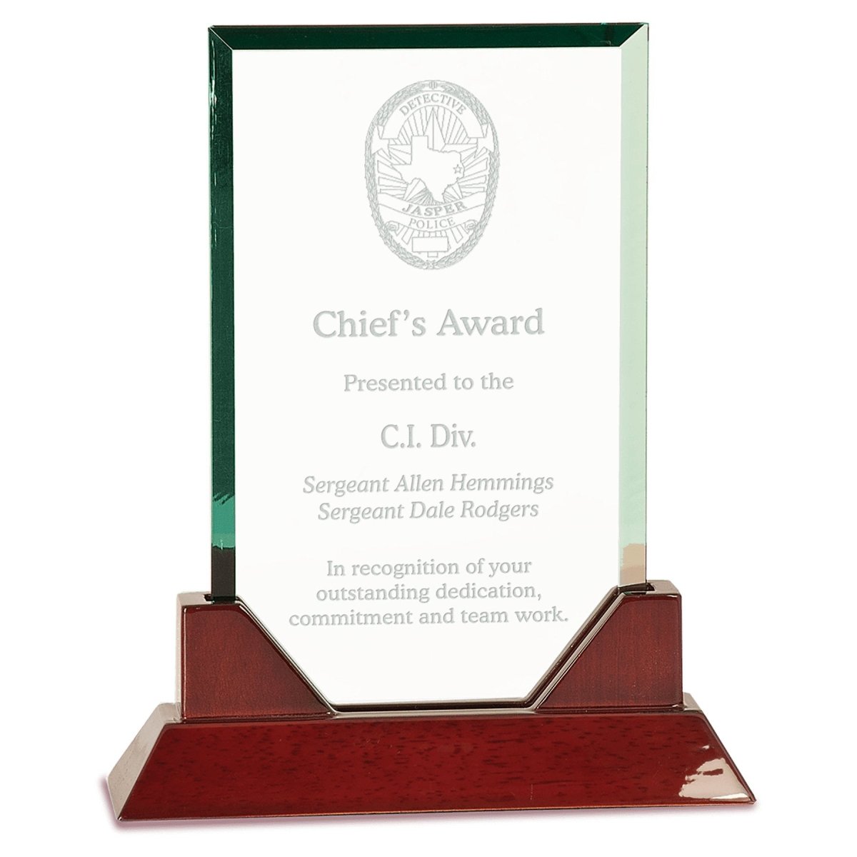 Prestige Glass with Rosewood Piano Finish Base - Schoppy's Since 1921