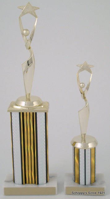 Reach for the Stars on Round Column-Trophies-Schoppy's Since 1921