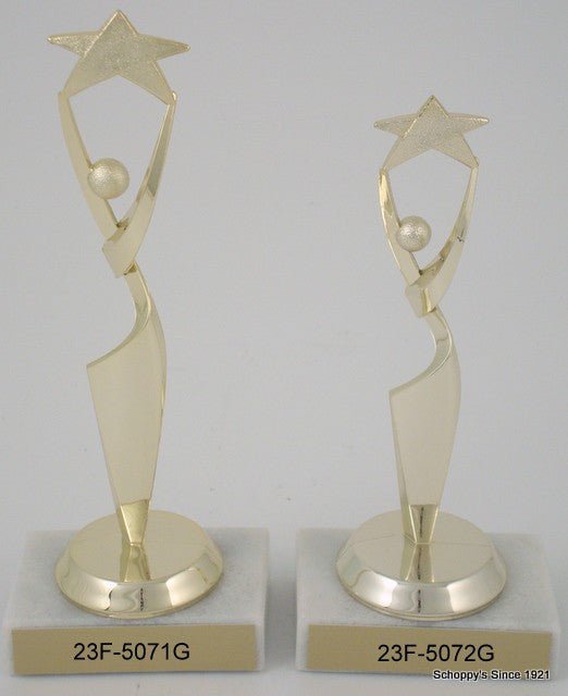 Reach for the Stars Trophy on Marble Base-Trophies-Schoppy's Since 1921