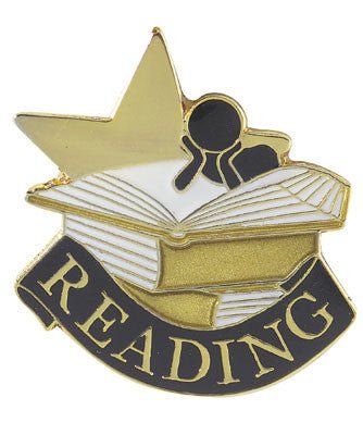 Reading Achievement Lapel Pins - Schoppy's Since 1921