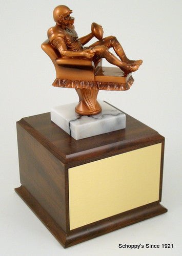 Recliner Perpetual Fantasy Football Trophy - Large - Schoppy's Since 1921