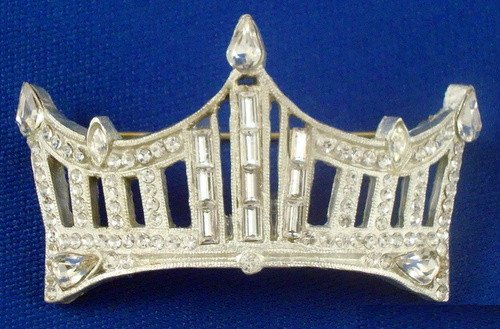 Rhinestone Crown Pin - Schoppy's Since 1921