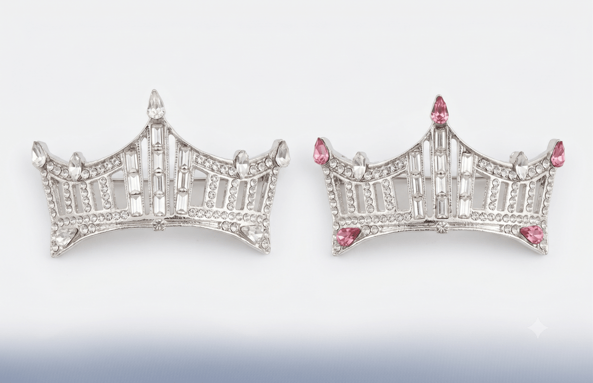 Rhinestone Crown Pin - Large - Schoppy's Since 1921