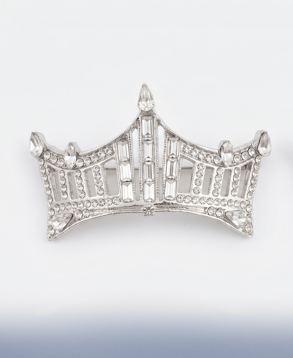 Rhinestone Crown Pin - Large - Schoppy's Since 1921