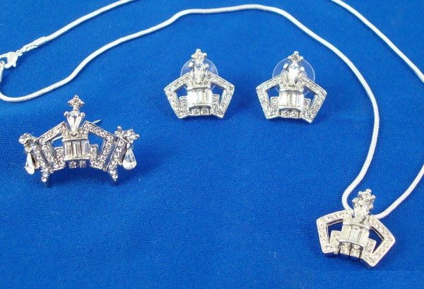 Rhinestone Crown Set - Schoppy's Since 1921