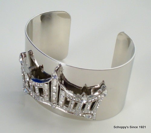 Rhinestone Crown Wrist Cuff - Schoppy's Since 1921