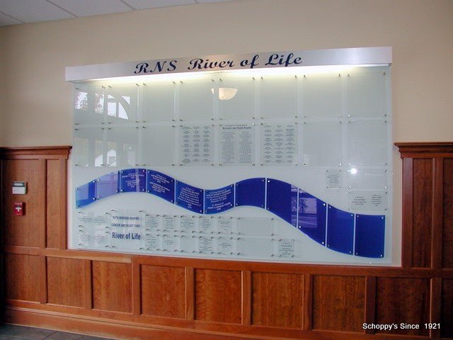 RNS River Of Life Donor Wall - Schoppy's Since 1921