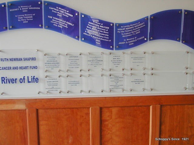 RNS River Of Life Donor Wall - Schoppy's Since 1921