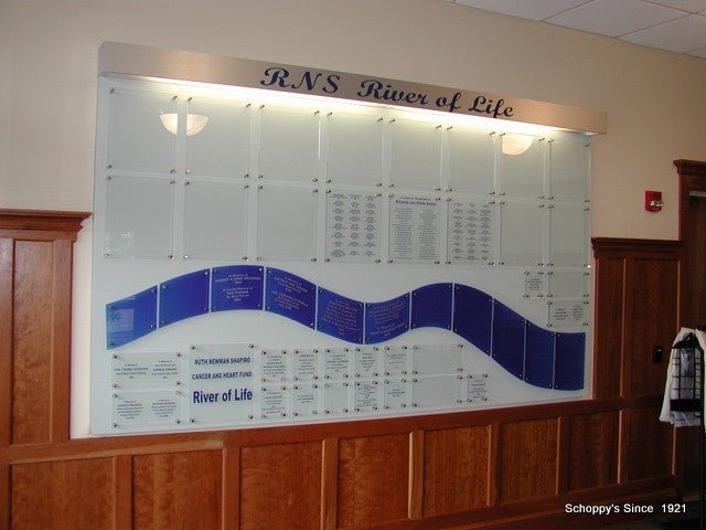 RNS River Of Life Donor Wall - Schoppy's Since 1921