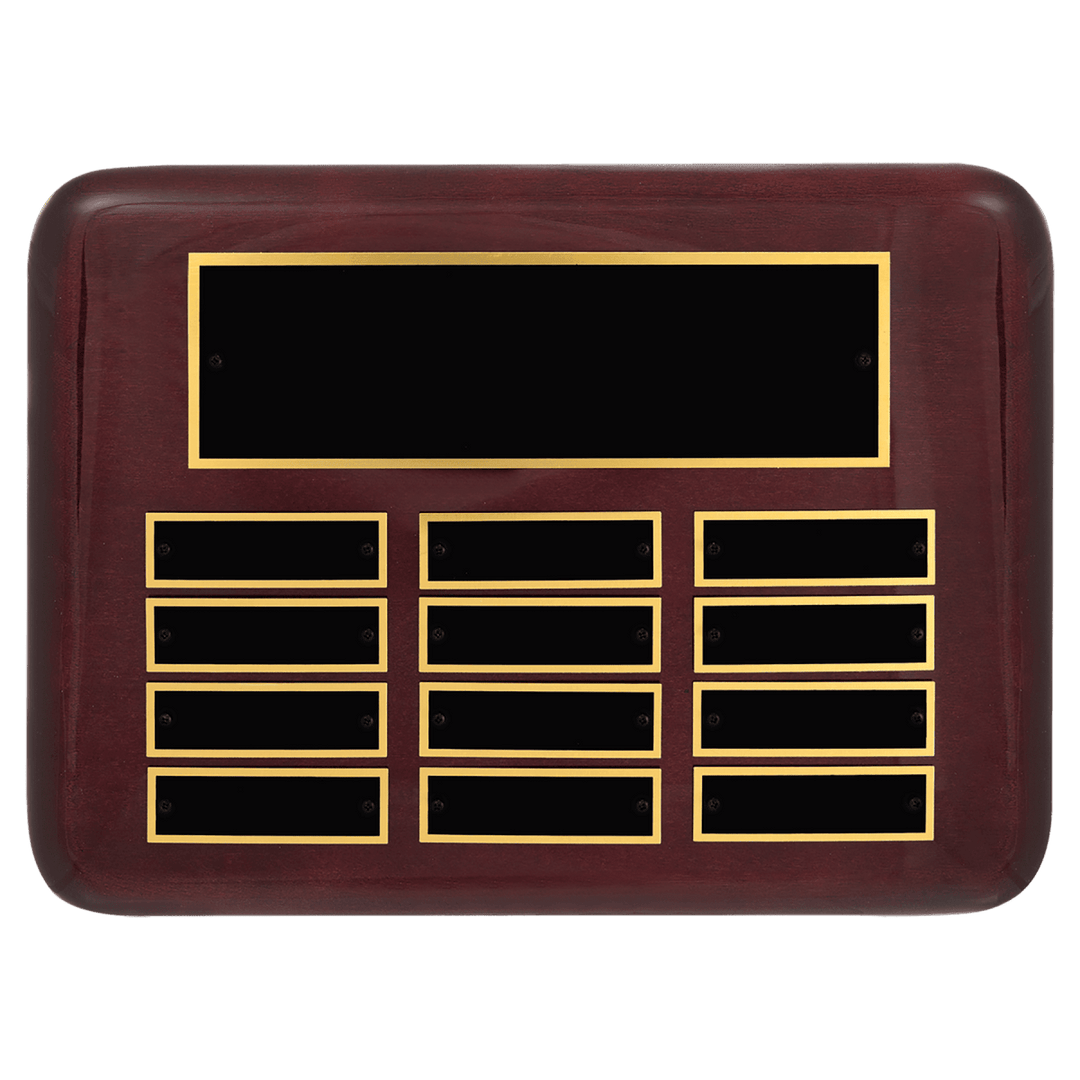 Rosewood Perpetual plaque - 11 Sizes - Schoppy's Since 1921