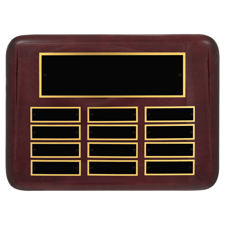 Rosewood Perpetual plaque - 11 Sizes - Schoppy's Since 1921