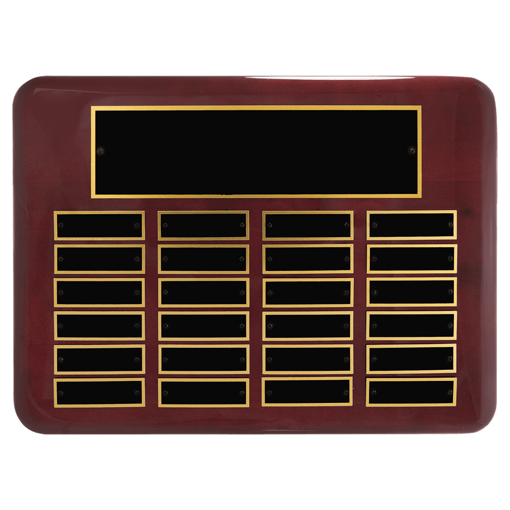 Rosewood Perpetual plaque - 11 Sizes - Schoppy's Since 1921