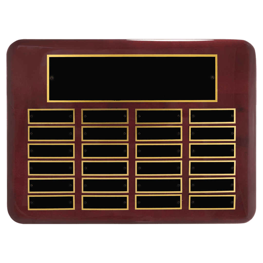 Rosewood Perpetual plaque - 11 Sizes - Schoppy's Since 1921