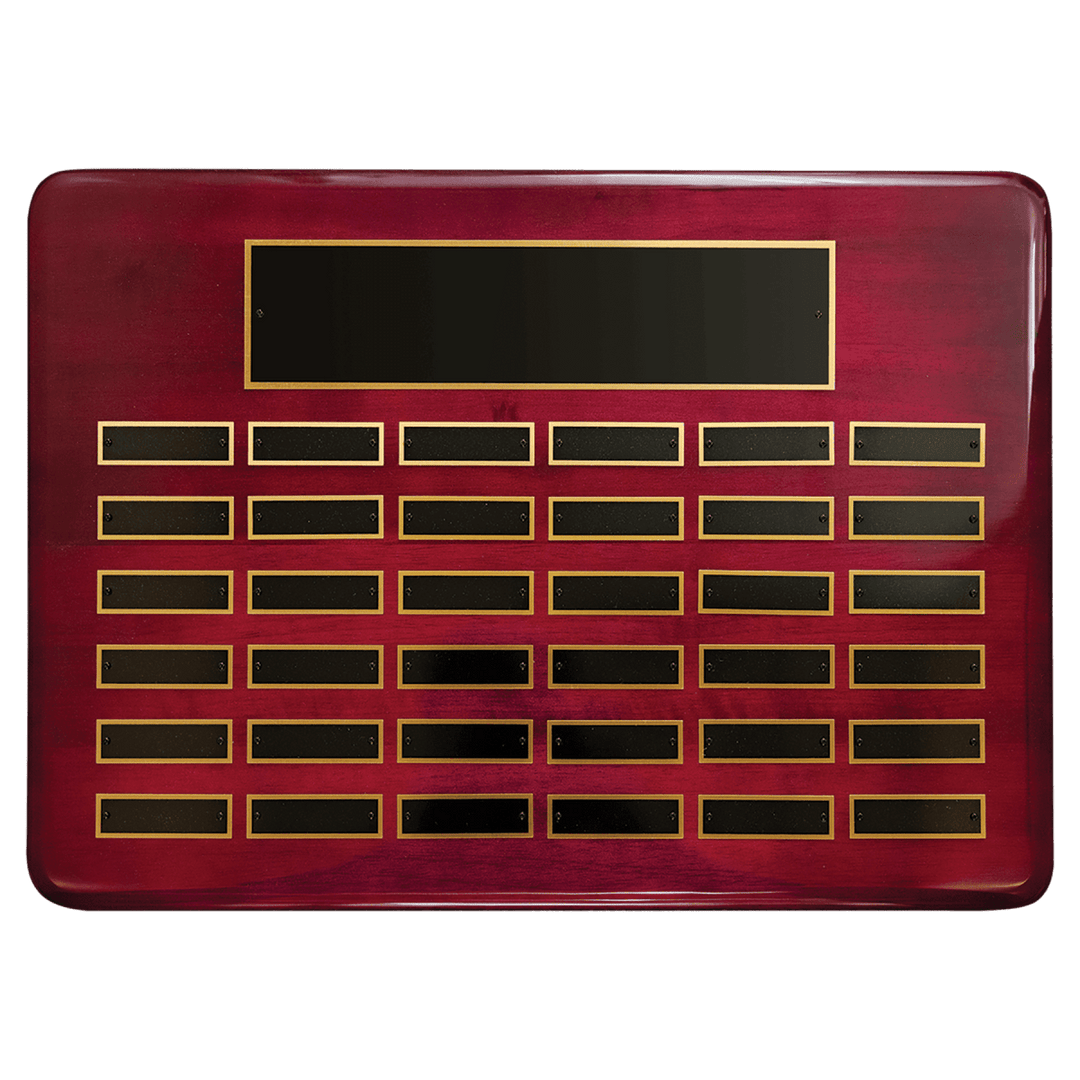 Rosewood Perpetual plaque - 11 Sizes - Schoppy's Since 1921