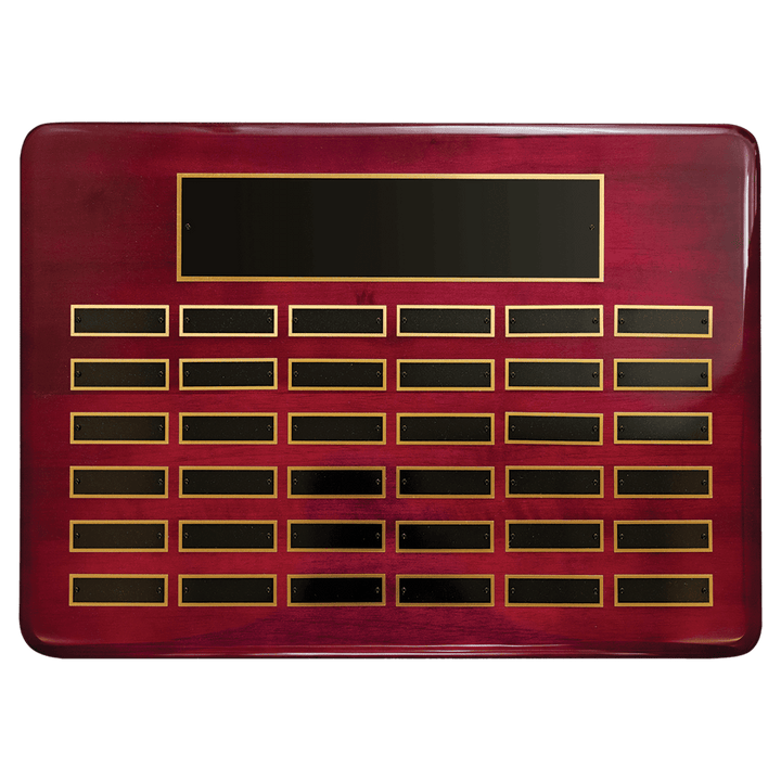 Rosewood Perpetual plaque - 11 Sizes - Schoppy's Since 1921