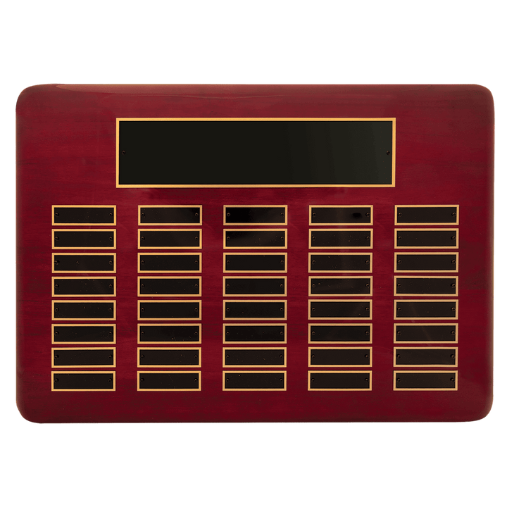 Rosewood Perpetual plaque - 11 Sizes - Schoppy's Since 1921