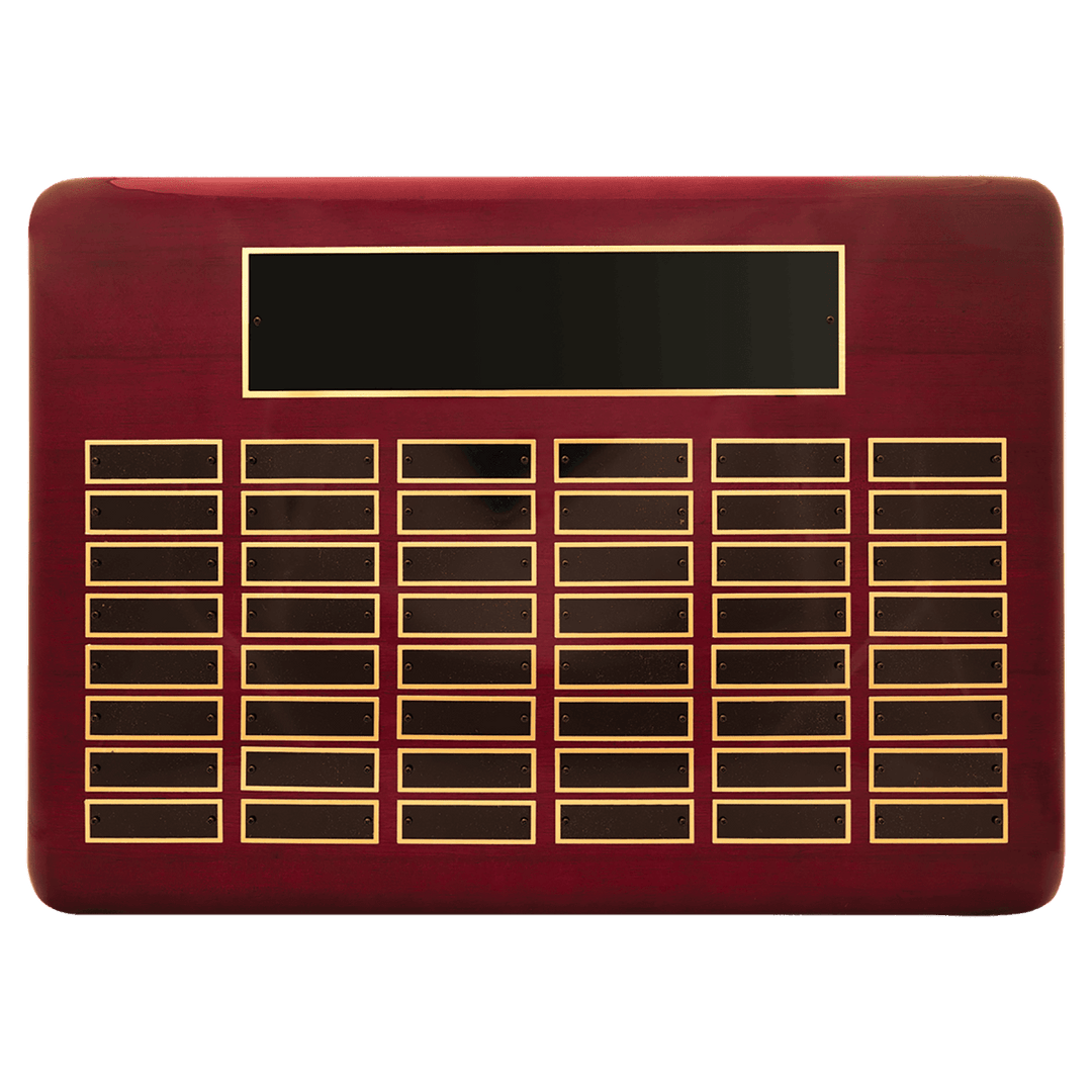 Rosewood Perpetual plaque - 11 Sizes - Schoppy's Since 1921