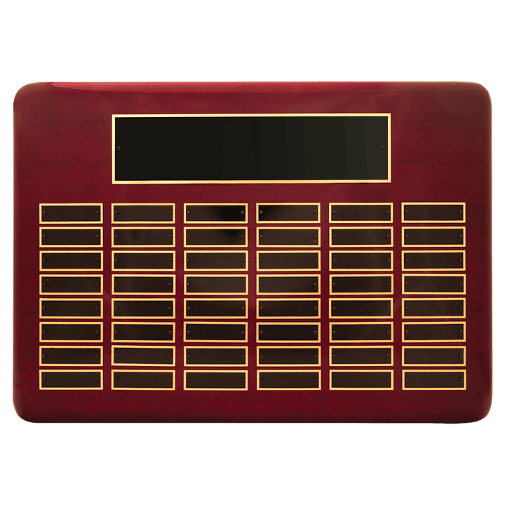 Rosewood Perpetual plaque - 11 Sizes - Schoppy's Since 1921