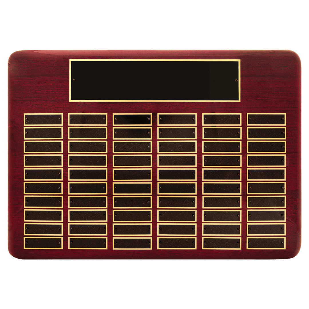 Rosewood Perpetual plaque - 11 Sizes - Schoppy's Since 1921