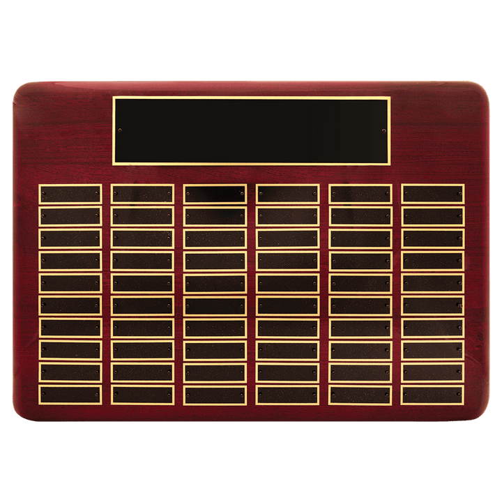 Rosewood Perpetual plaque - 11 Sizes - Schoppy's Since 1921