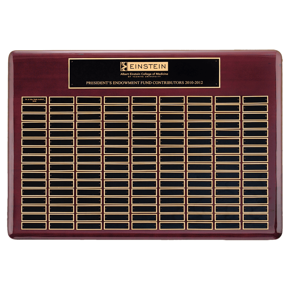 Rosewood Perpetual plaque - 11 Sizes - Schoppy's Since 1921