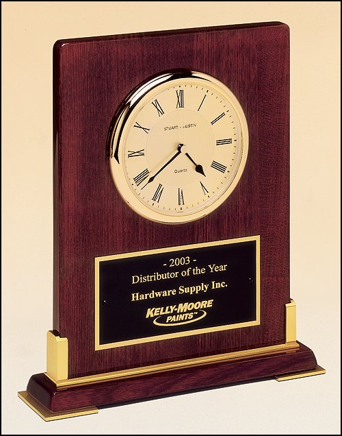 Rosewood Piano - Finish Desktop Clock - Schoppy's Since 1921