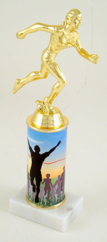 Running Custom Column Trophy - Schoppy's Since 1921