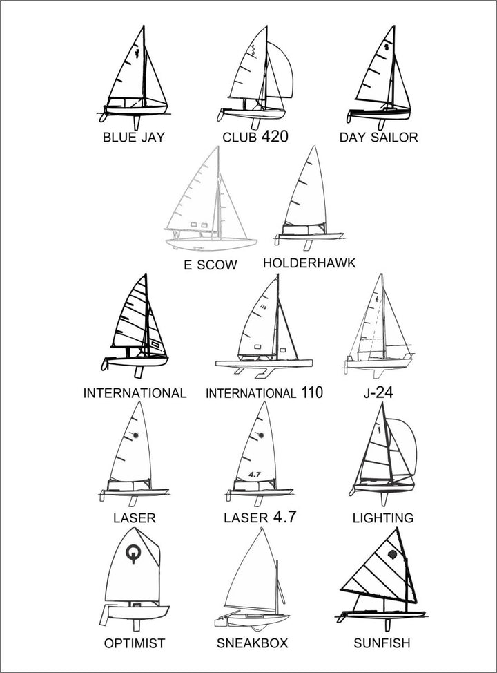 Sailboat Logo Medal - Schoppy's Since 1921