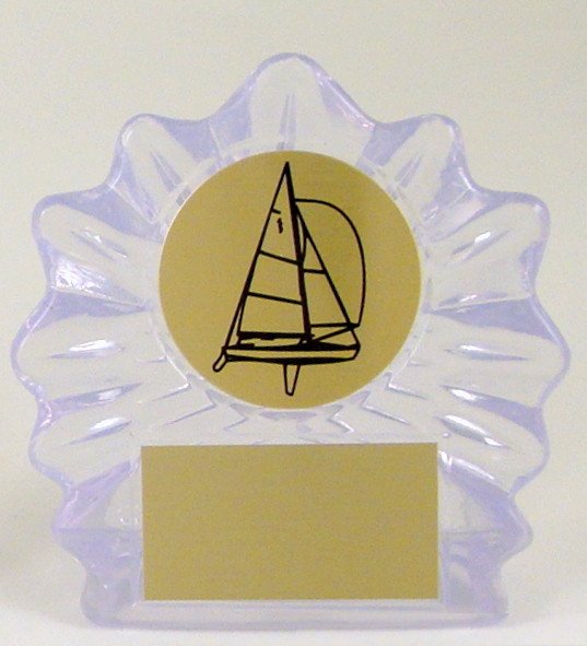 Sailboat Logo Shell Acrylic - Schoppy's Since 1921