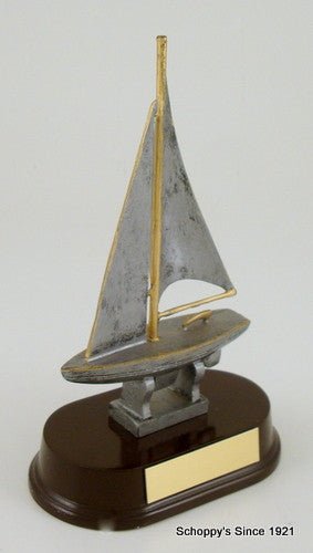 Sailboat Resin Trophy - Schoppy's Since 1921