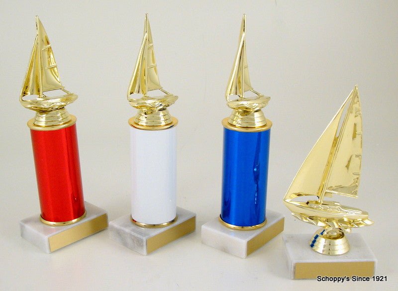 Sailing Original Metal Roll Column Trophy - Schoppy's Since 1921