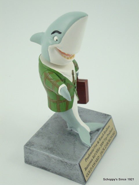 Sales Shark - Bobblehead Resin Trophy-Trophies-Schoppy's Since 1921