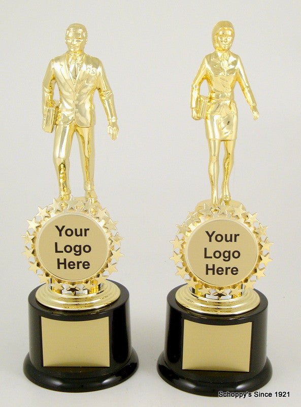 Salesperson Logo Trophy-Trophies-Schoppy's Since 1921