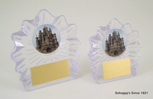 Sandcastle Flame Acrylic Trophy - Schoppy's Since 1921