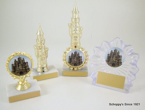 Sandcastle Large Flame Trophy-Trophies-Schoppy's Since 1921