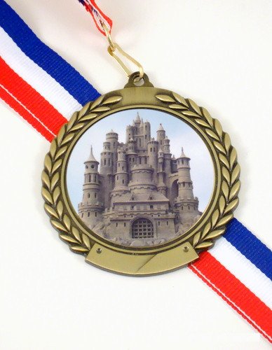 Sandcastle Logo Medal - Schoppy's Since 1921