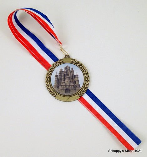 Sandcastle Logo Medal - Schoppy's Since 1921