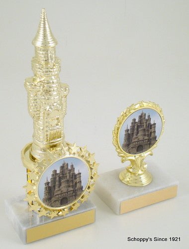 Sandcastle Small Logo Trophy-Trophies-Schoppy's Since 1921